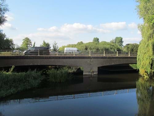 A31 bridge over the River Avon