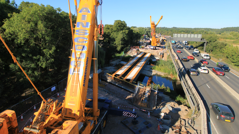 Top marks for A31 bridge replacement scheme