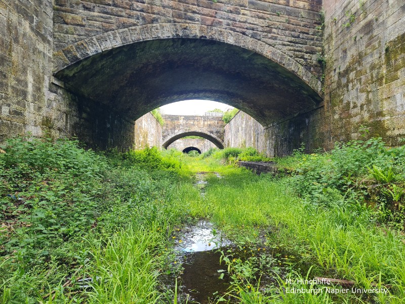 The Bridgeton site is being looked at as part of the study. Copyright M Hinchliffe, Edinburgh Napier University