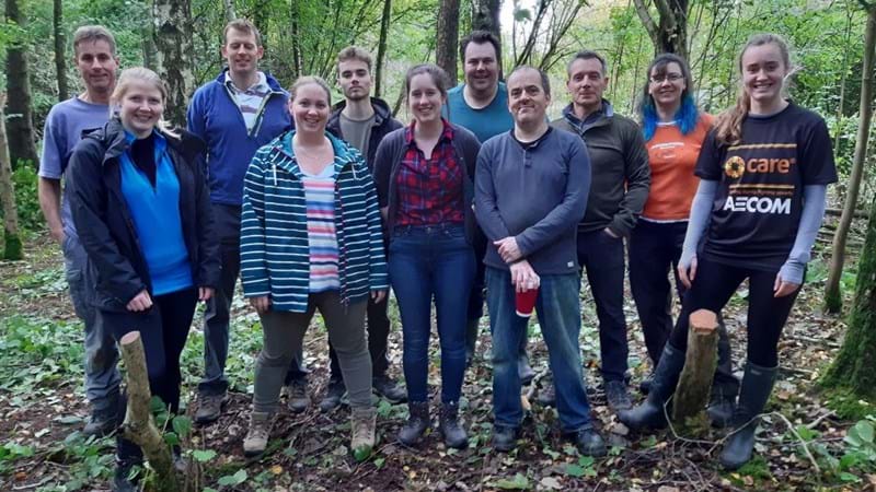 Project team get out of the office and into the Wiltshire wild