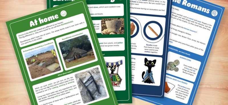 Discover A428 archaeology learning packs