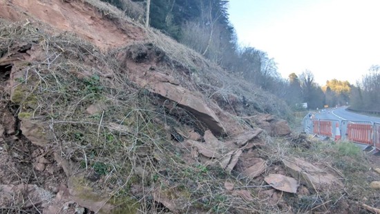 National Highways reveals engineering solution to protect drivers after A40 rockfall