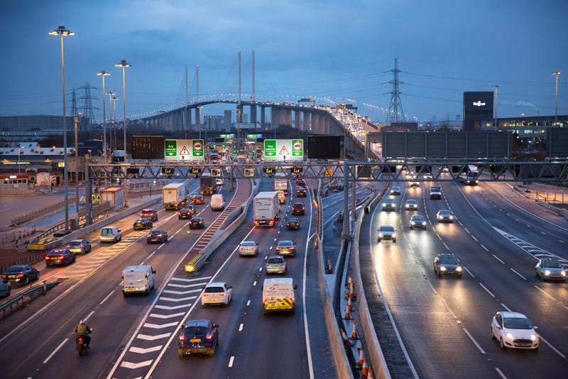 The Dartford Crossing carries more than 180,000 vehicles every day.
