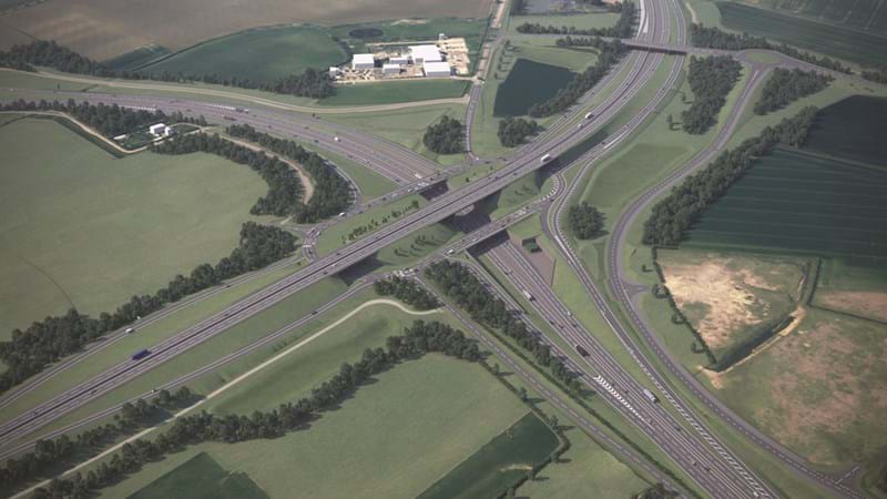 A428 Black Cat to Caxton Gibbet - Commuters to save up to 90 minutes in massive A428 upgrade