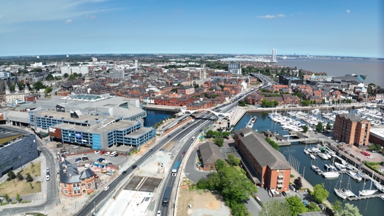 Milestone moments for A63 Castle Street upgrade