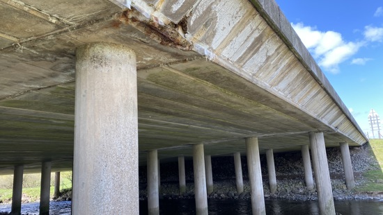 Images show scale of work needed on M6 Lune Gorge bridges