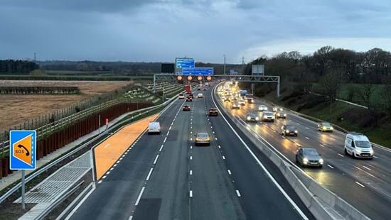 M6 emergency areas to double in Warrington to Wigan upgrade