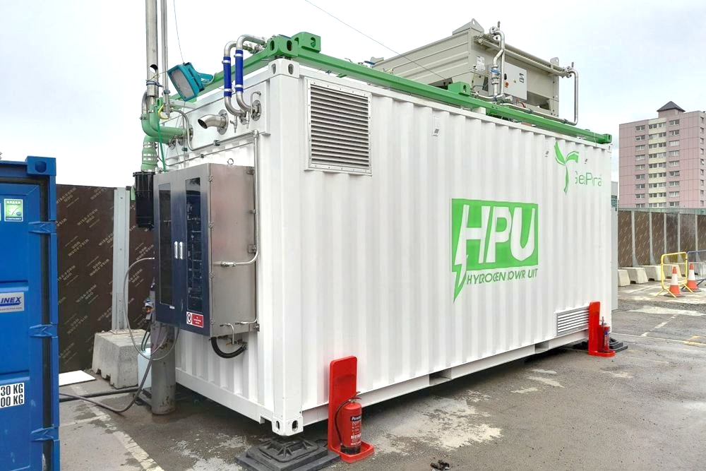 Green hydrogen power unit