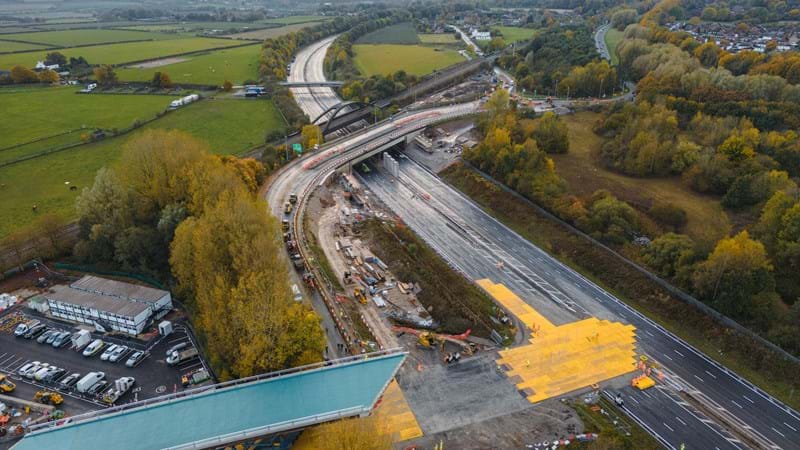 Key milestone reached as replacement bridge lifted into position