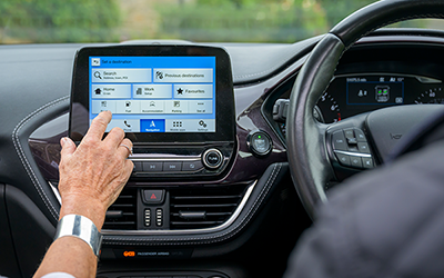 in-car information system