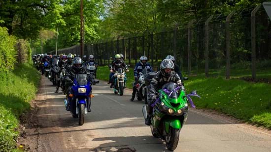 Heads-up for drivers as bikers’ convoy takes to road for charity