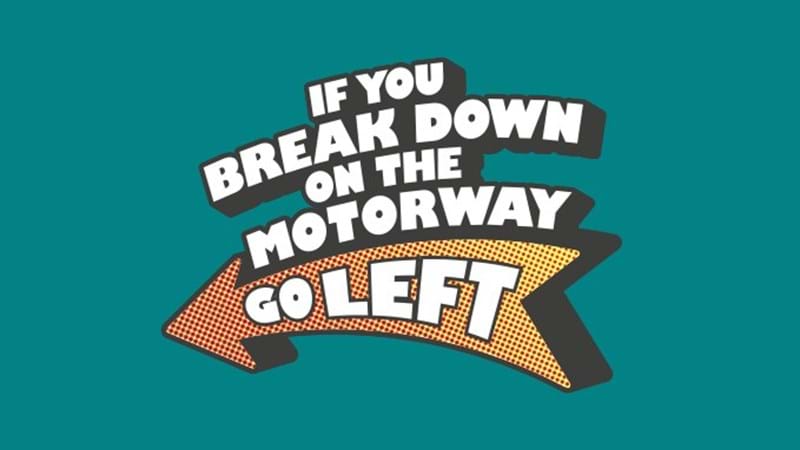 Go left! We launch our biggest ever motorway safety campaign