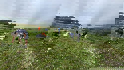 Tidy up at St Catherine's Hill