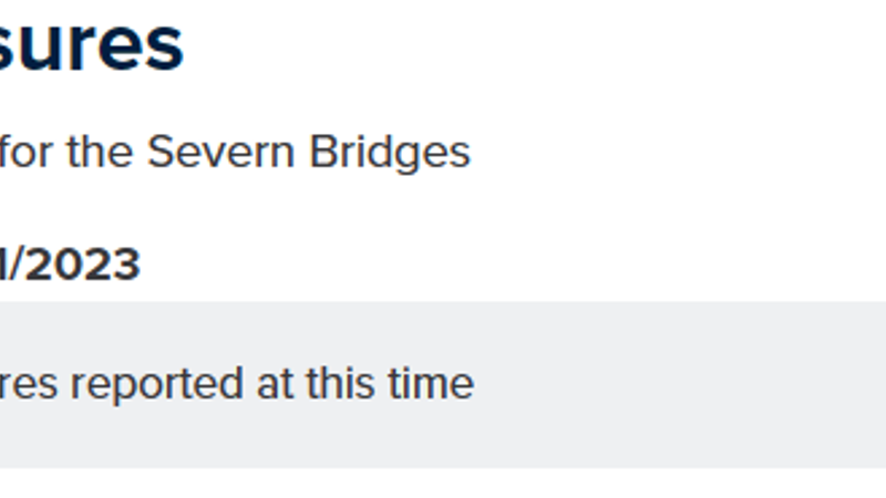 Bridge Closures