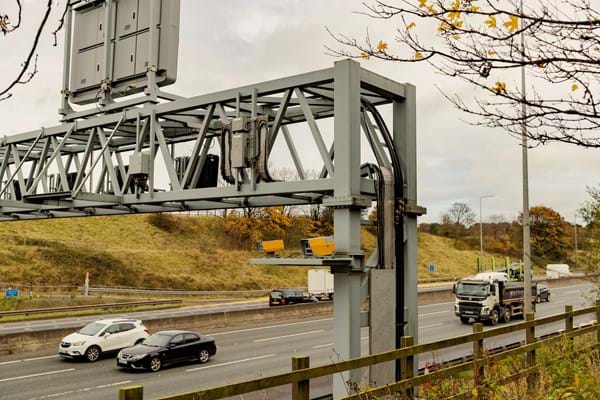  Preparations begin ahead of barrier and lighting improvements on M62 in West Yorkshire 