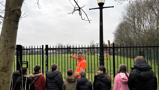 Local school finds out about work on Victorian railway tunnel with dark history