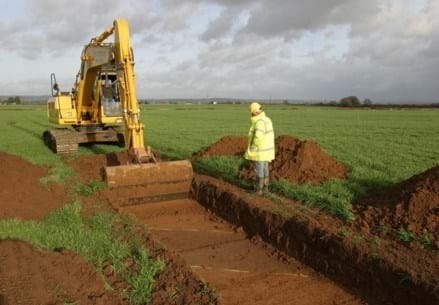 Archaeological trial trenching