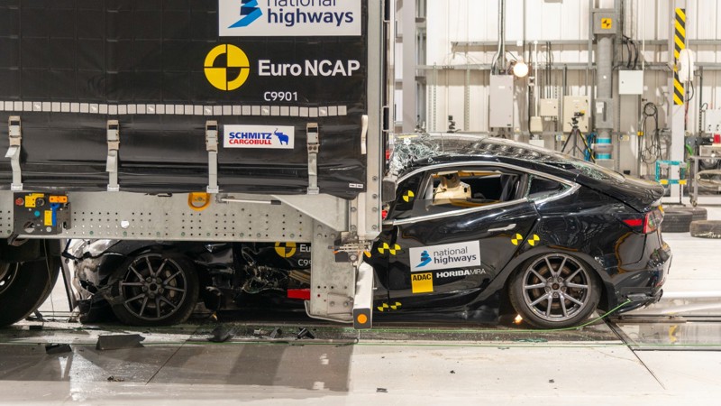 HGV crash testing