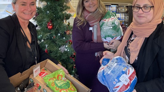 A46 Newark Bypass team helps spread Christmas cheer