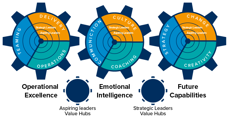 Graphic showing three key themes