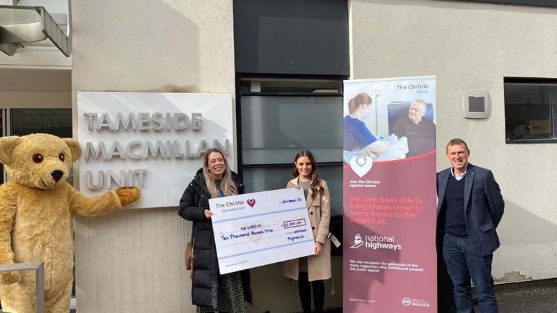 Supporting The Christie Hospital in Tameside 