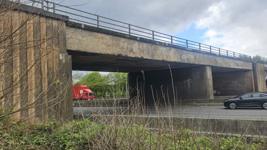 Traffic bulletin: Overnight M62 closures at Rochdale for bridge replacement preparation