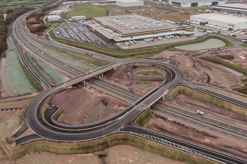 M49 Avonmouth completed junction
