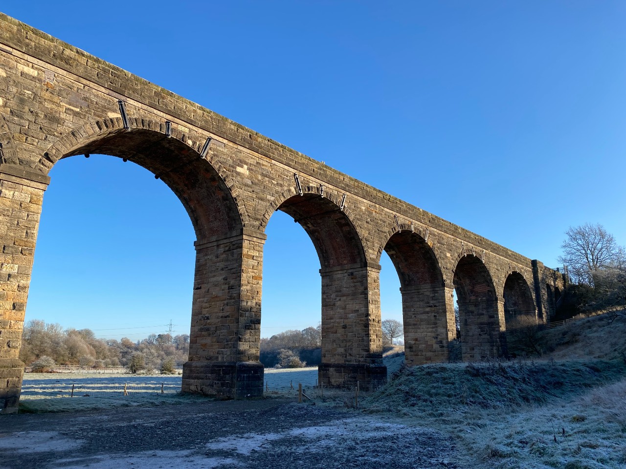 Westfield Viaduct winter 2022