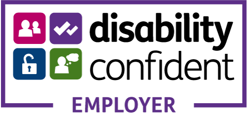 Disability confidence logo