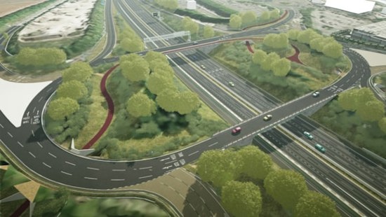 Green light for multi-million pound scheme to transform journeys at M3 junction 9