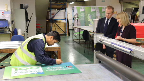 Roads for good: how road signs are providing a lifeline for veterans and disabled people