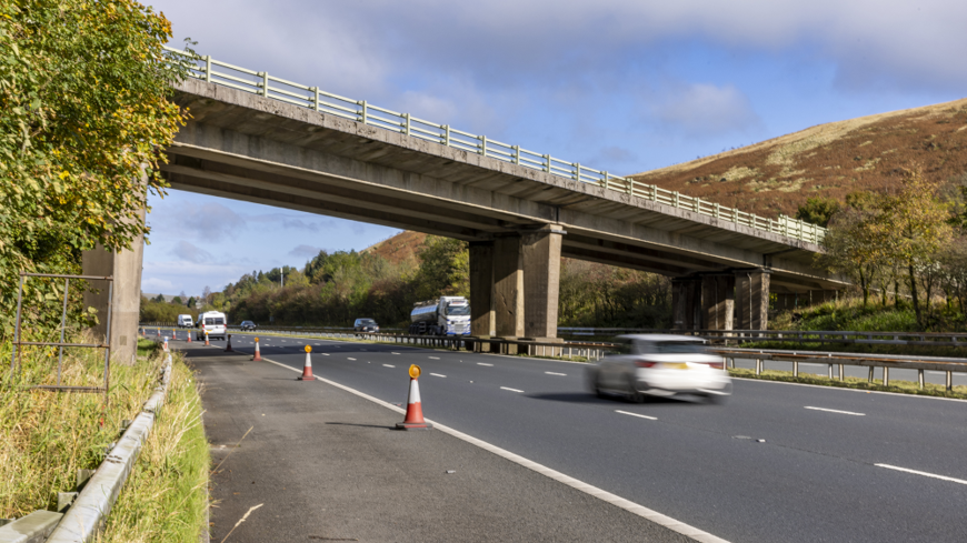 Lawtland House is the only bridge we’ll work on that crosses over the M6. It links to surrounding villages (A685).