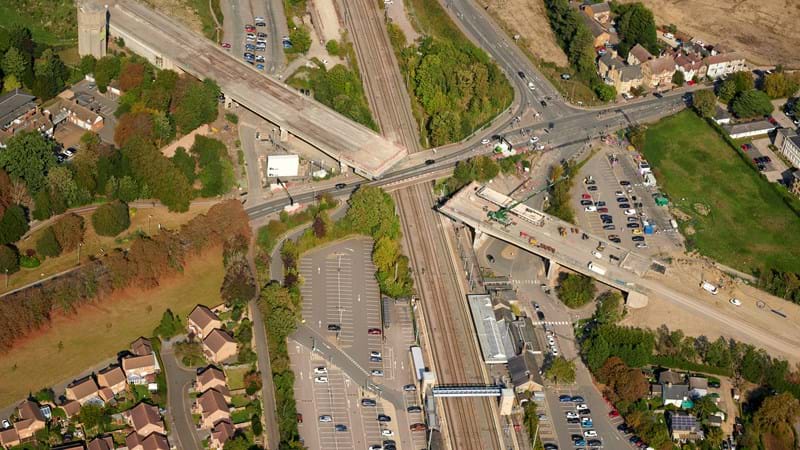 Station access changes as Britain’s biggest roads project takes next step to completion 