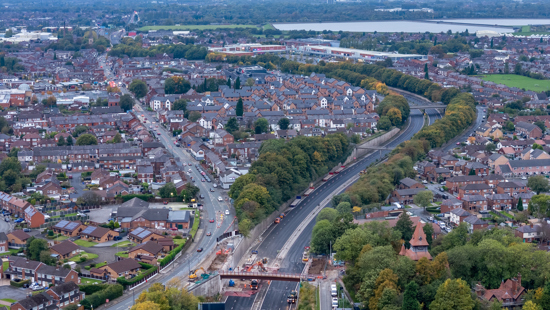 Final M67 bridge demolition works this weekend