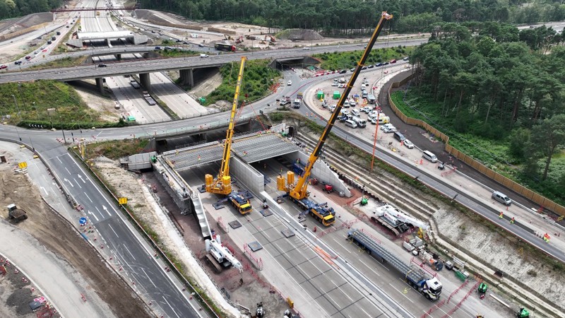 Application of low carbon concrete