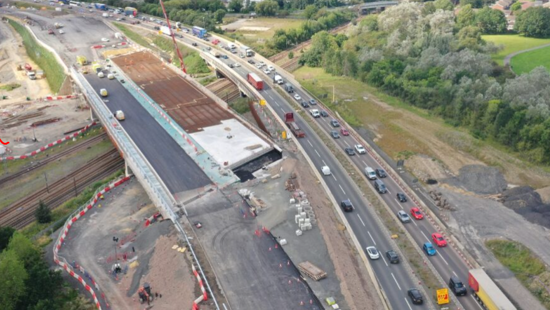 Key milestone in A1 Birtley to Coal House project with traffic making switch to new Allerdene bridge