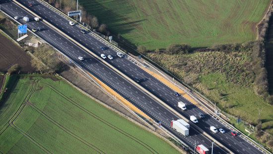 National Highways completes programme to install more than 150 additional emergency areas on smart motorways