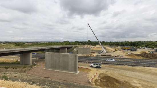 A421 in Bedfordshire to close for two weekends as National Highways lifts bridge beams into place