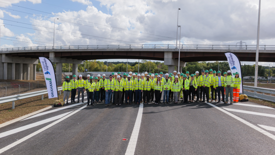 Community celebrates key milestone in M25 Junction 28 upgrade as secrets of forgotten aerodrome are revealed
