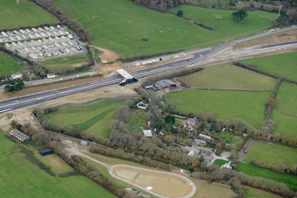 National Highways’ A30 Cornwall upgrade to create ‘green’ bridge for wildlife