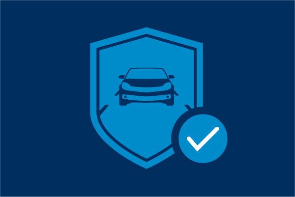 car and shield infographic