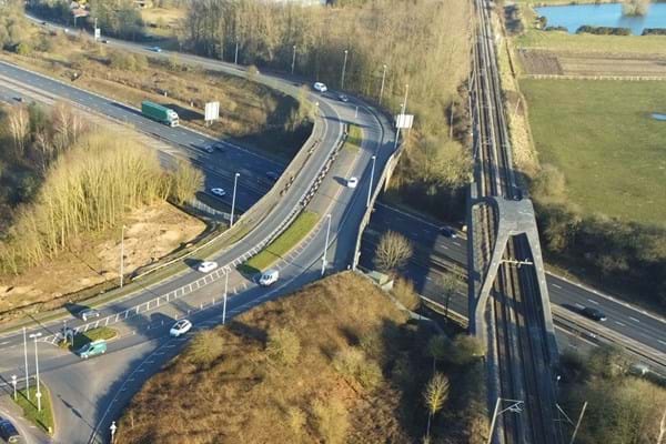 £128 million investment in the region’s motorways and major A roads