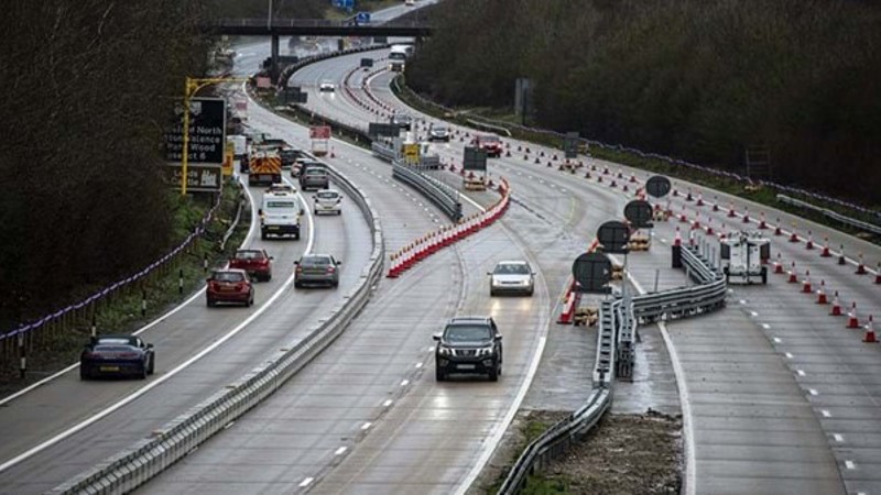 M20 Operation Brock contraflow in operation