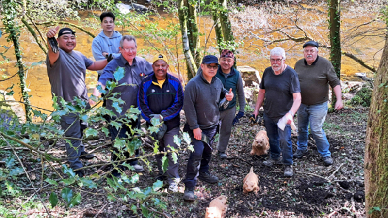 Woodland refreshed in community legacy from A66 dualling project