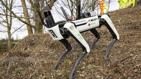 National Highways trials a ‘Spot’ of innovation with robotic dog surveys in South West