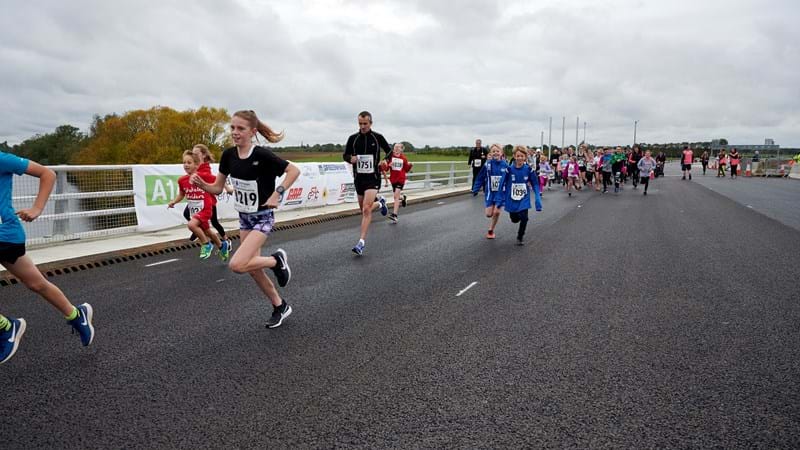 Charity races on new A14 raise more than £17,000