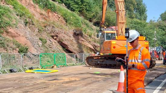 National Highways releases new images of A40 work after rockfall