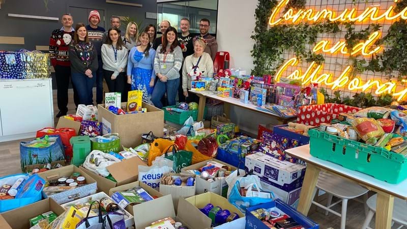 Yorkshire and Northeast Highways Community support families in need this Christmas