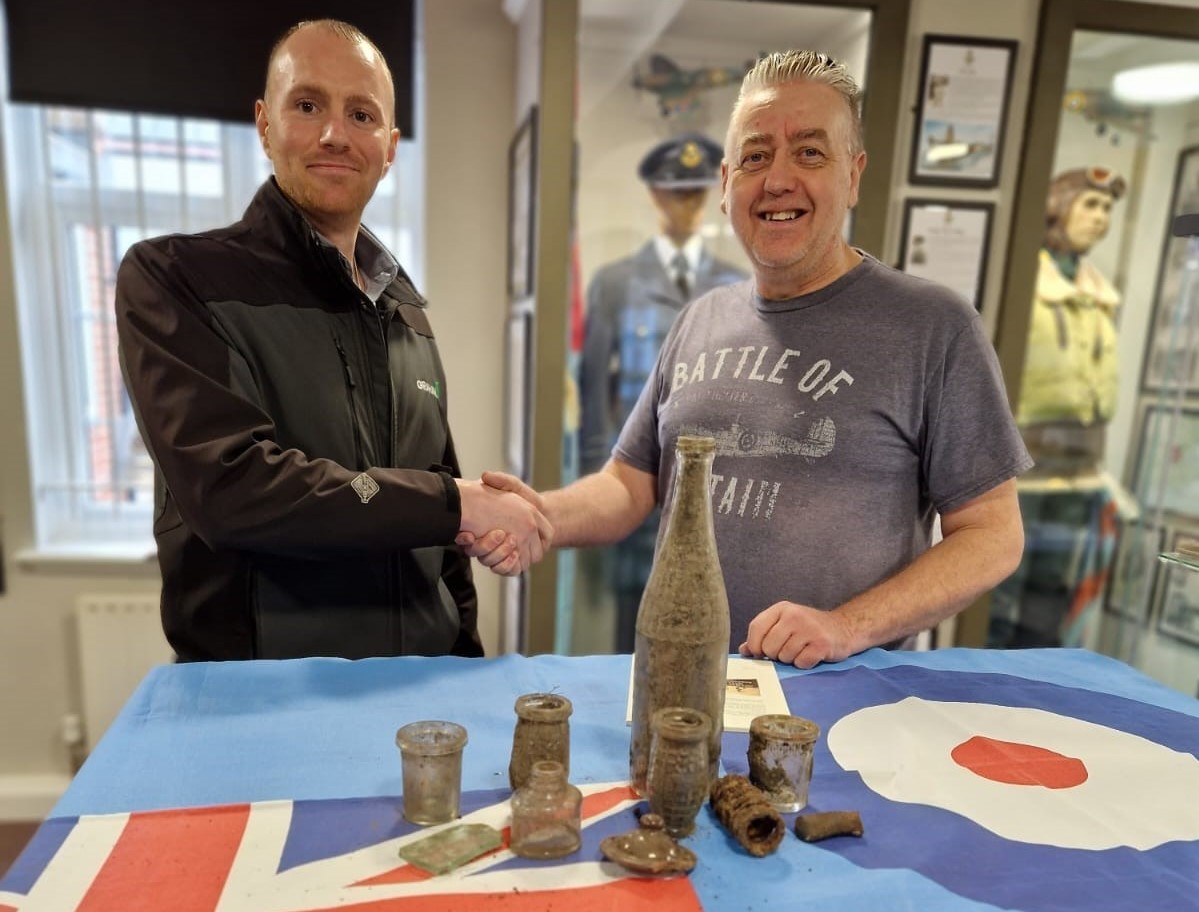 Archaeological finds at RAF Hornchurch Heritage Centre