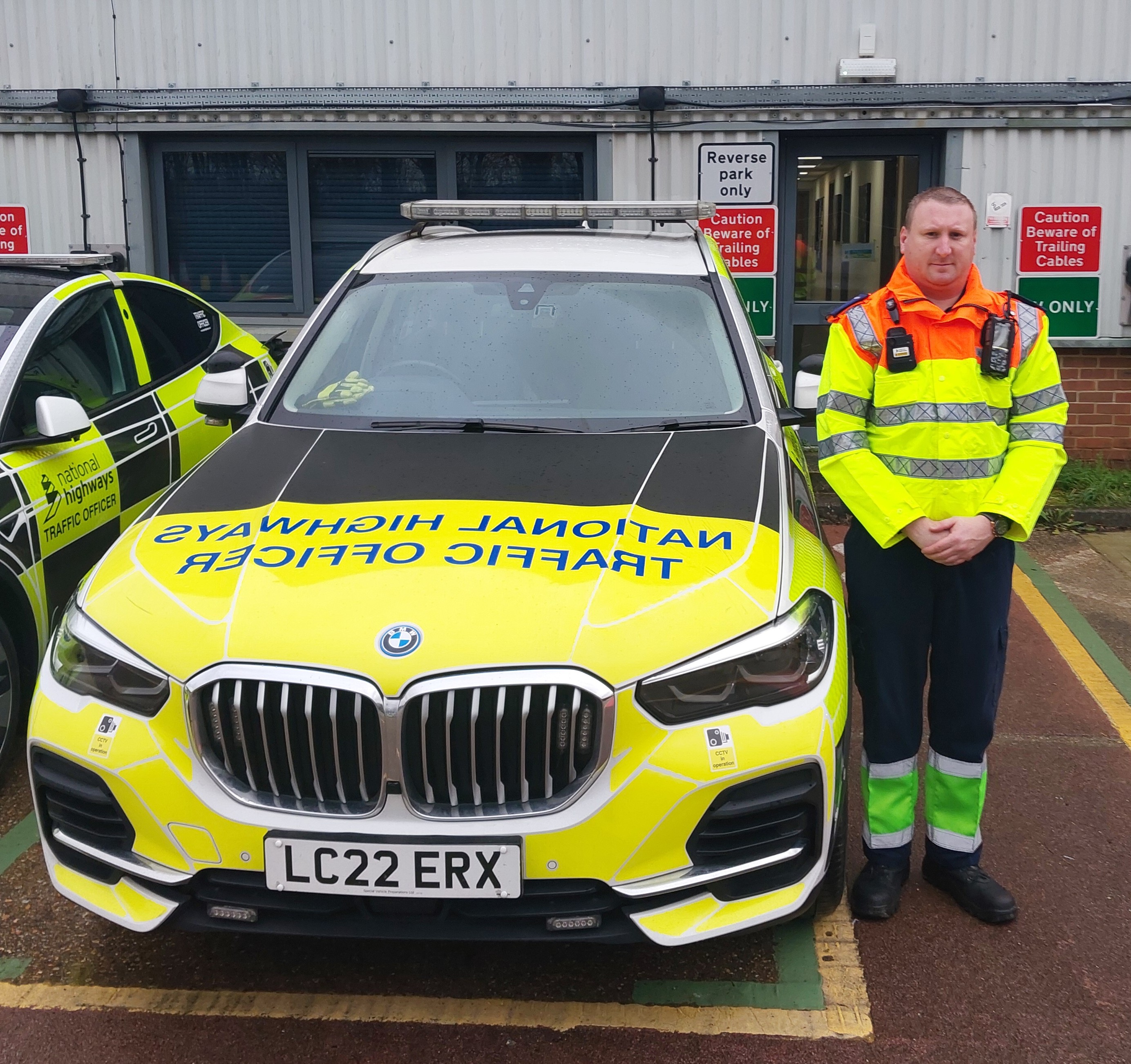 Michael Whyatt - National Highways Traffic Officer based in Hampshire on the South Coast